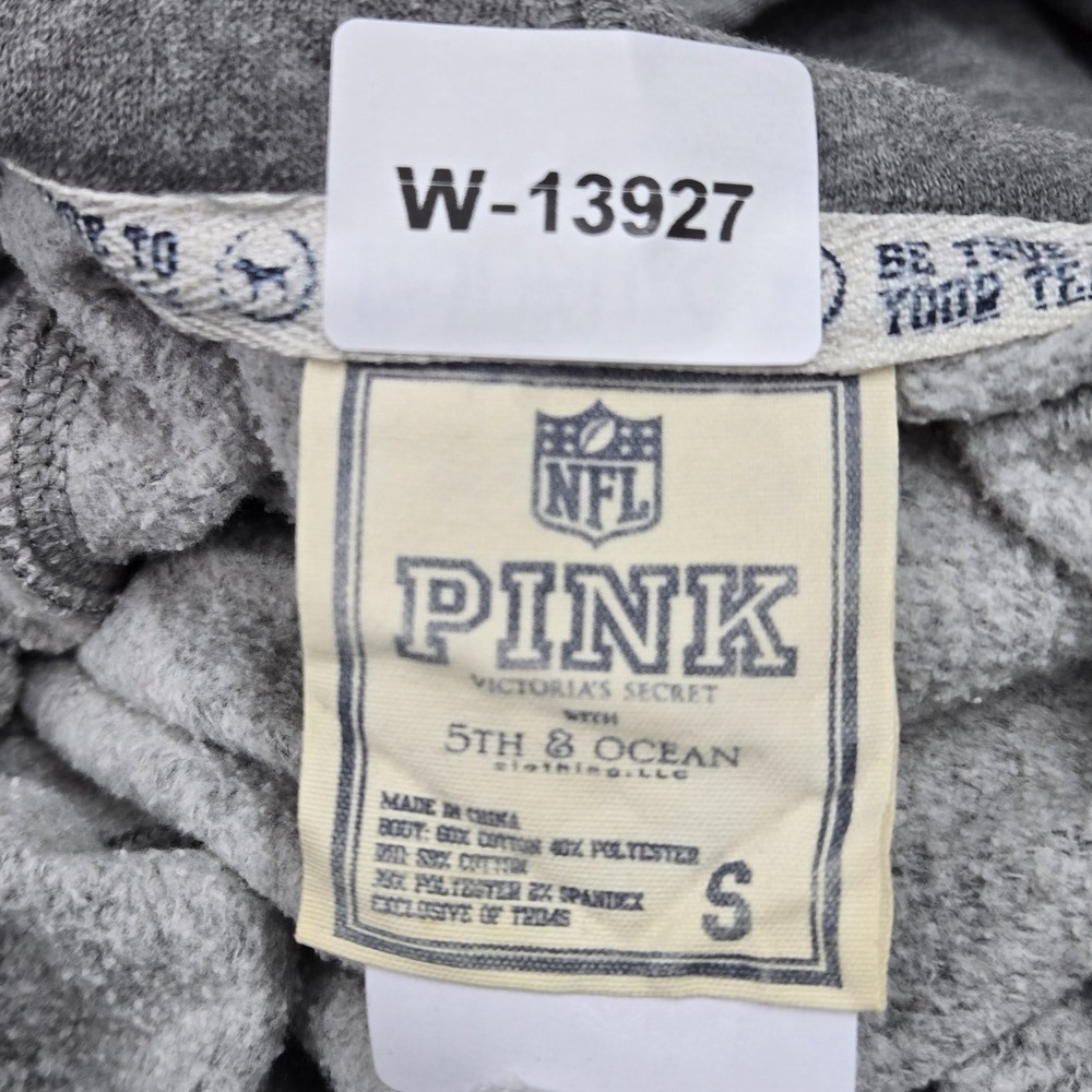 Las Vegas Raiders Women Hoodie S Gray Embroidered PINK Victoria's Secret 60 - Picture 2 of 10